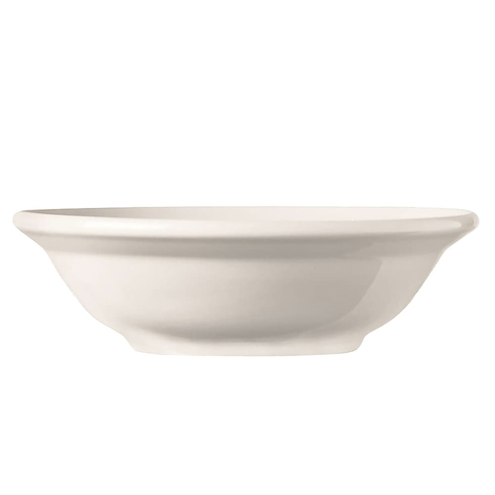 192-BW1131 10 oz Round Porcelain Grapefruit Bowl, Bright White, Basics Collection