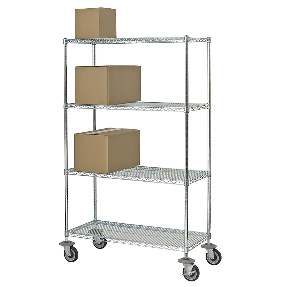 268-FMK2448694CH Chrome Wire Shelf Kit - 48"W x 24"D x 69"H