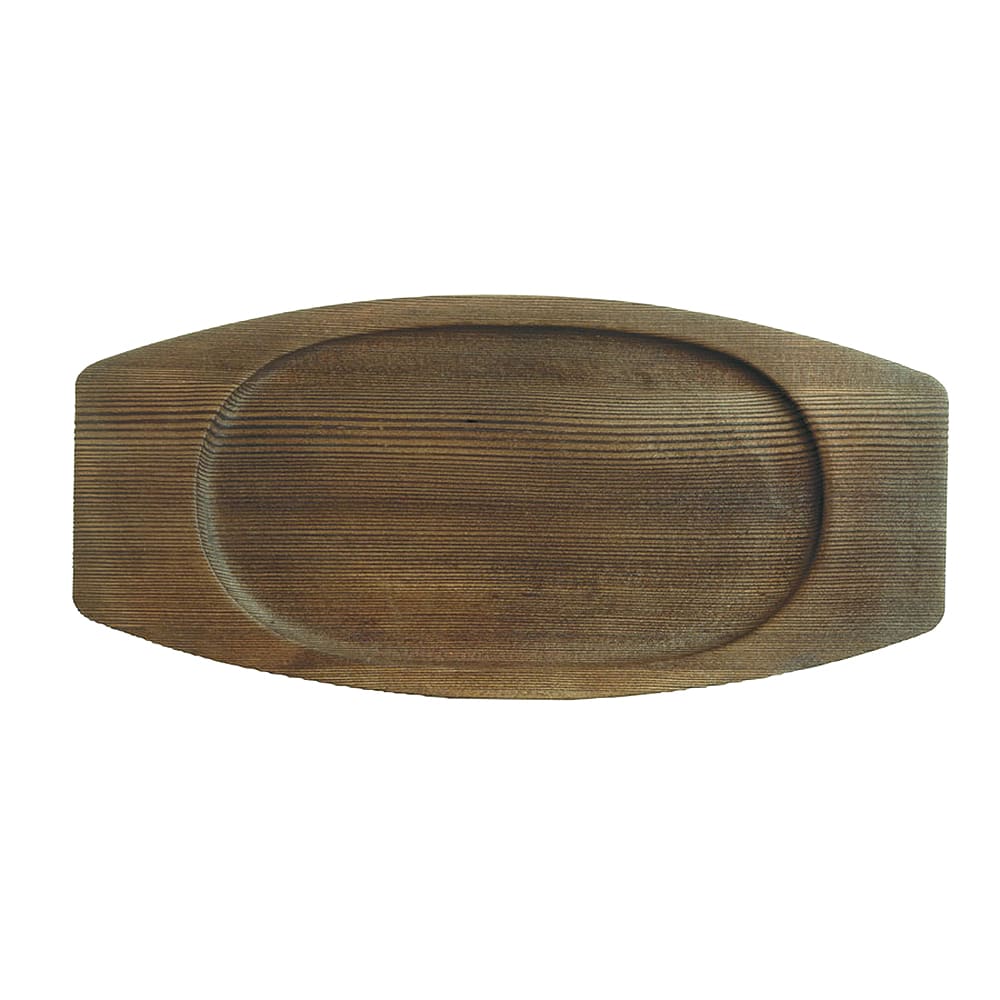 192-CIS18TR 12 1/4" Oval Trivet, Wood