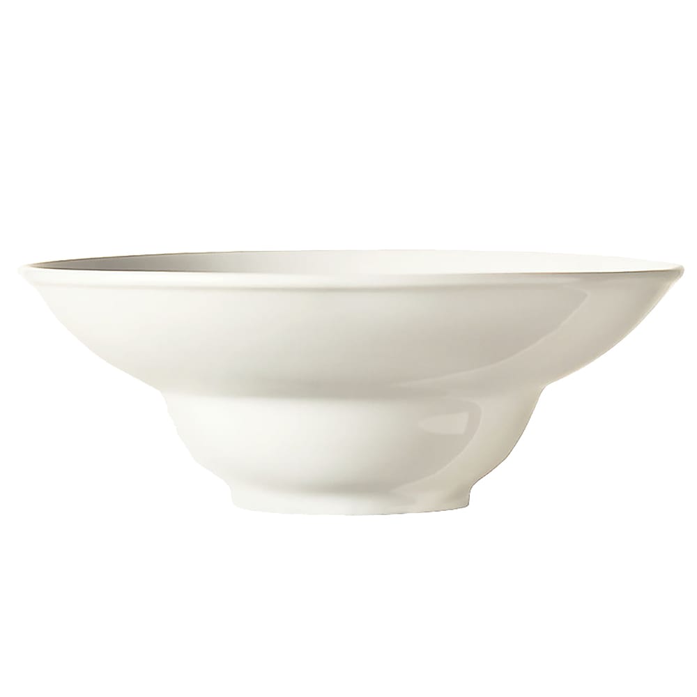 192-BW8100 8" Round Sea Bright Porcelain Bowl w/ 7 oz Capacity & Wide Rim, Chef'&#0...