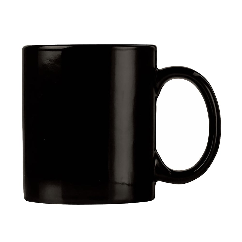 192-CM12B 12 oz Stoneware Mug, Black
