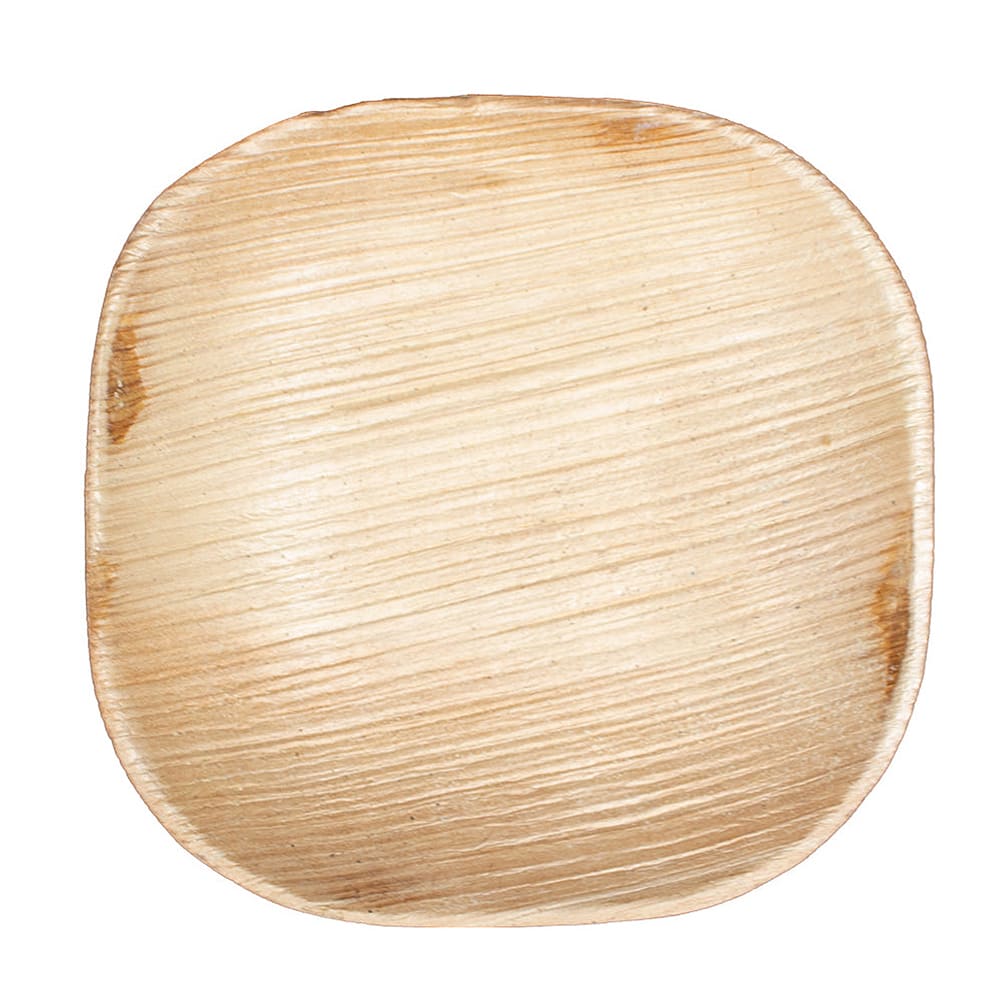 524-010013B 12 oz Disposable Square Palm Leaf Bowl