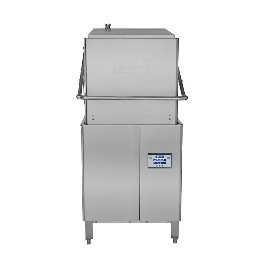 099-DYNASTAR2301 DynaStar® High Temp Door Type Dishwasher w/ 62 Racks/hr Capacity, Built-in Boost...