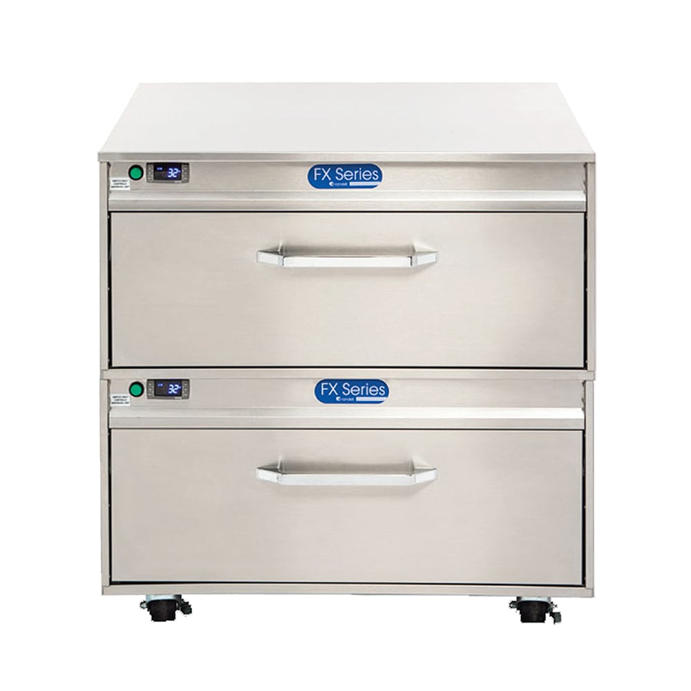 238-FX2WSRE 35" FX Series Chef Base w/ 2 Drawers - 115v