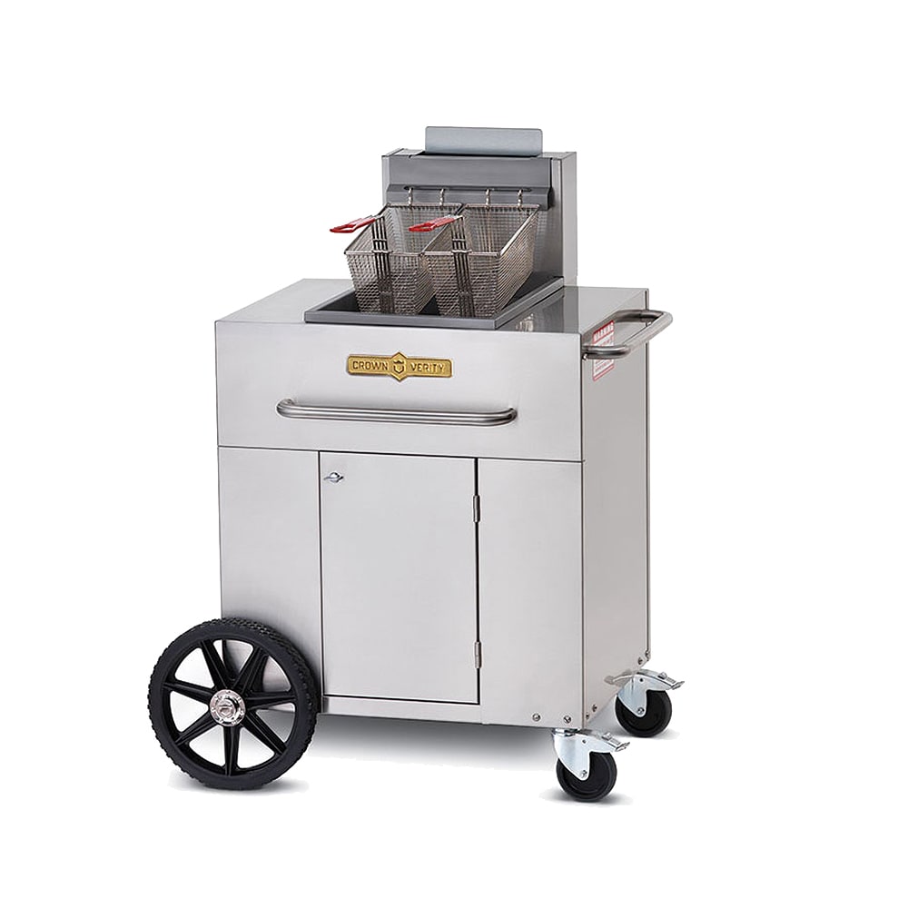 828-PF1LP Outdoor Gas Fryer - (1) 40 lb Vat, Liquid Propane