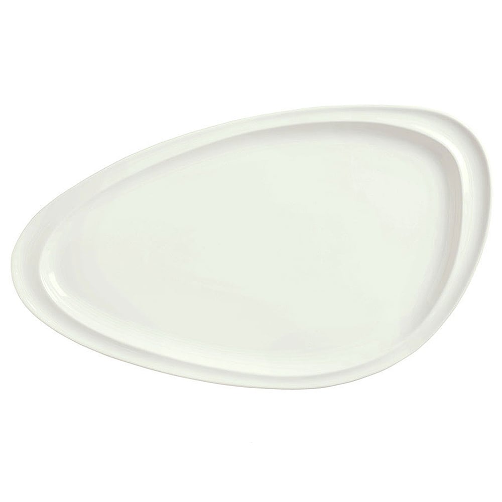 024-905356404 Triangular Slenda Plate - 13 3/4x7 1/2" Royal Rideau
