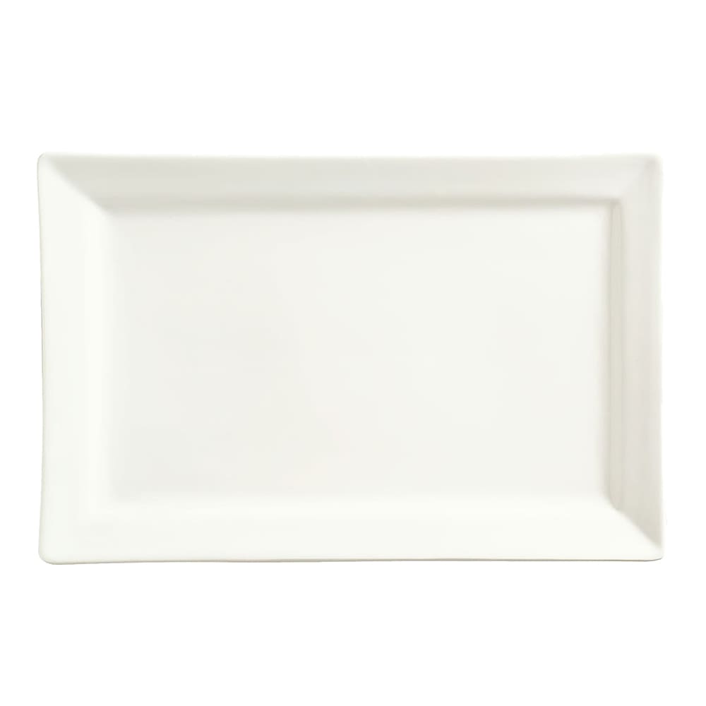 192-SL26 Rectangular Porcelain Plate, 12x8", Slate