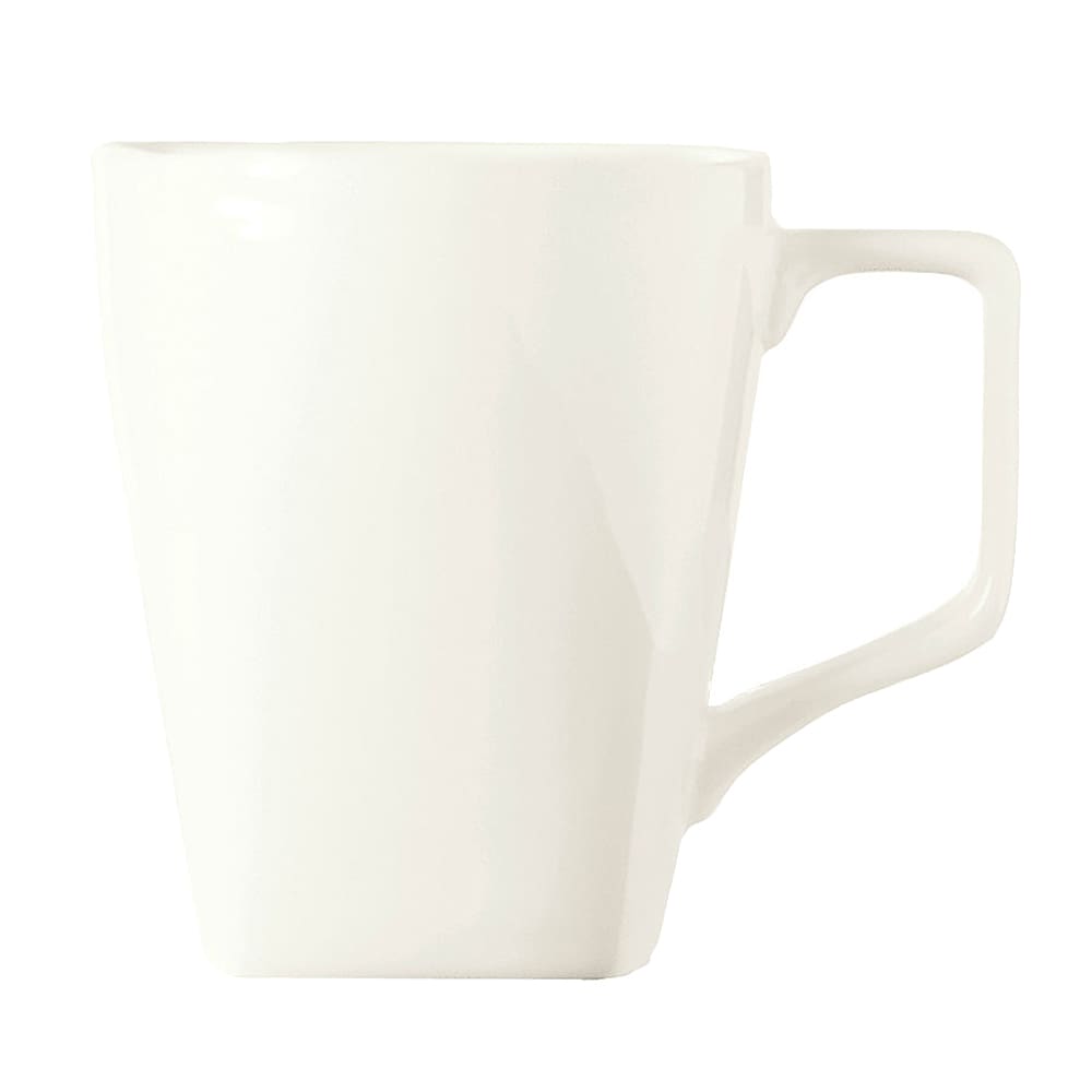 192-SL36 4 1/4" Mug - 12 1/4 oz, Squared, Porcelain, Ultra Bright White, Slate