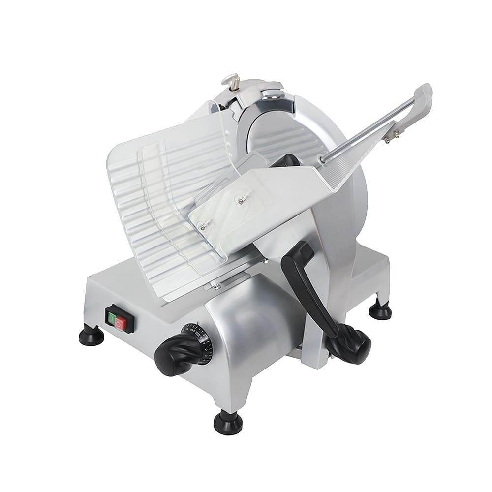 122-SL12L Manual Meat & Cheese Slicer w/ 12" Blade, Belt Driven, Aluminum, 1/2 hp