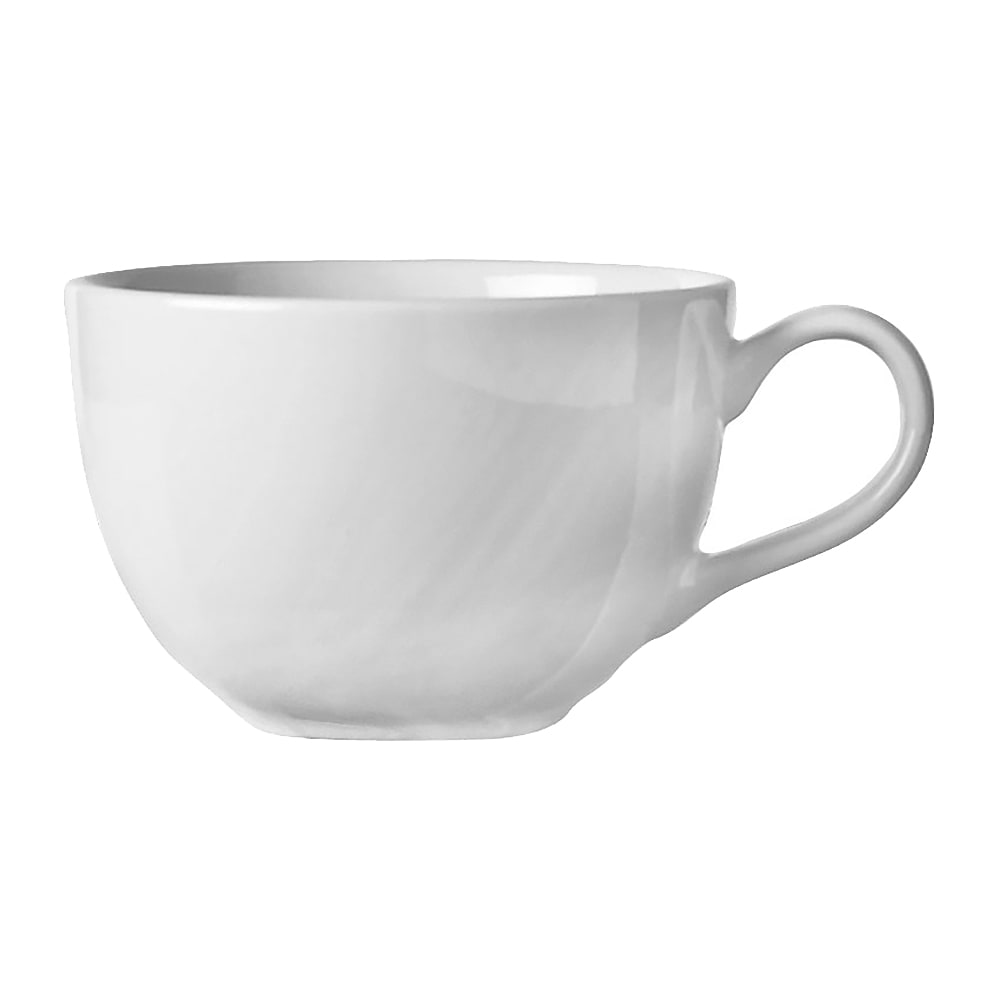 192-BW1155 11 1/2 oz Low Cup - Porcelain, Bright White, Basics Collection