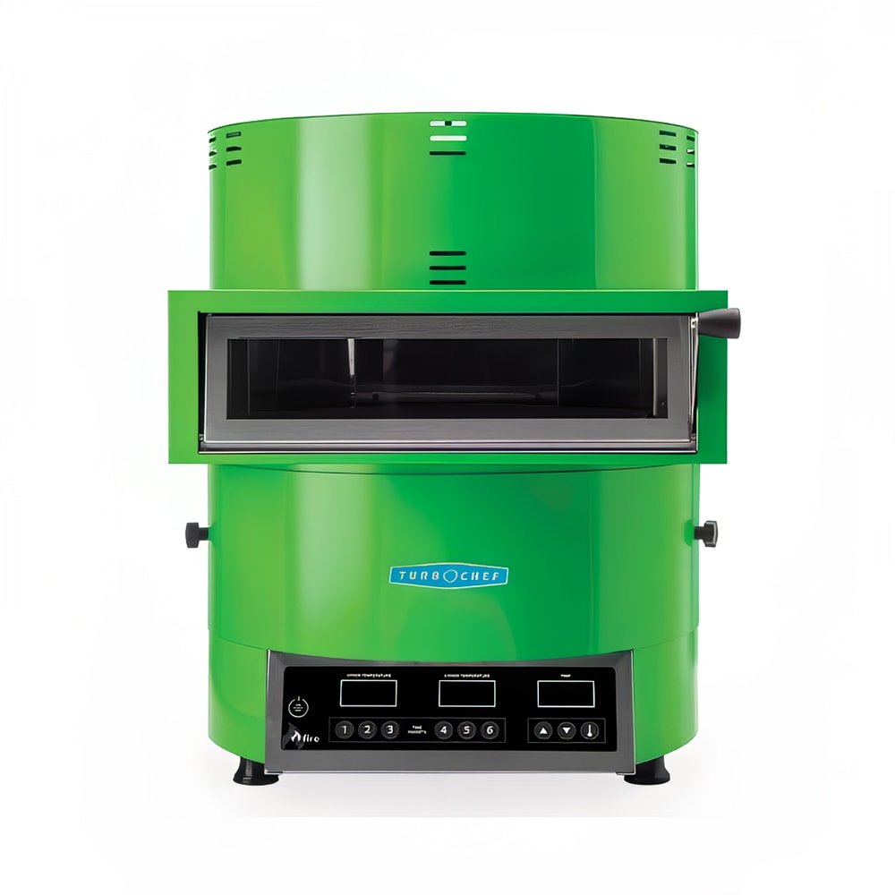 TurboChef FIRE Countertop Pizza Oven Single Deck, 208 240v/1ph, Green