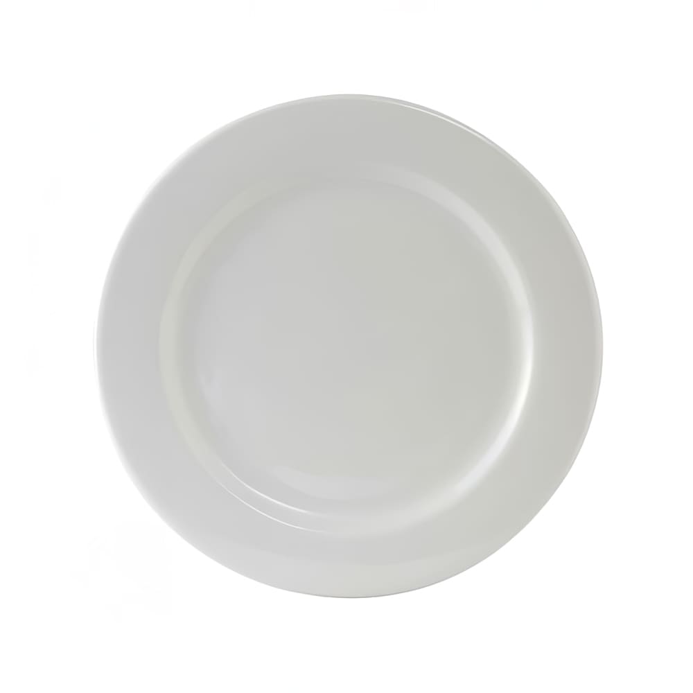 424-ALA094 9 1/2" Round Alaska Plate - Ceramic, Porcelain White