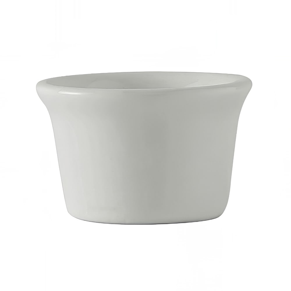 424-BWX015 1 1/2 oz Ramekin - Ceramic, White