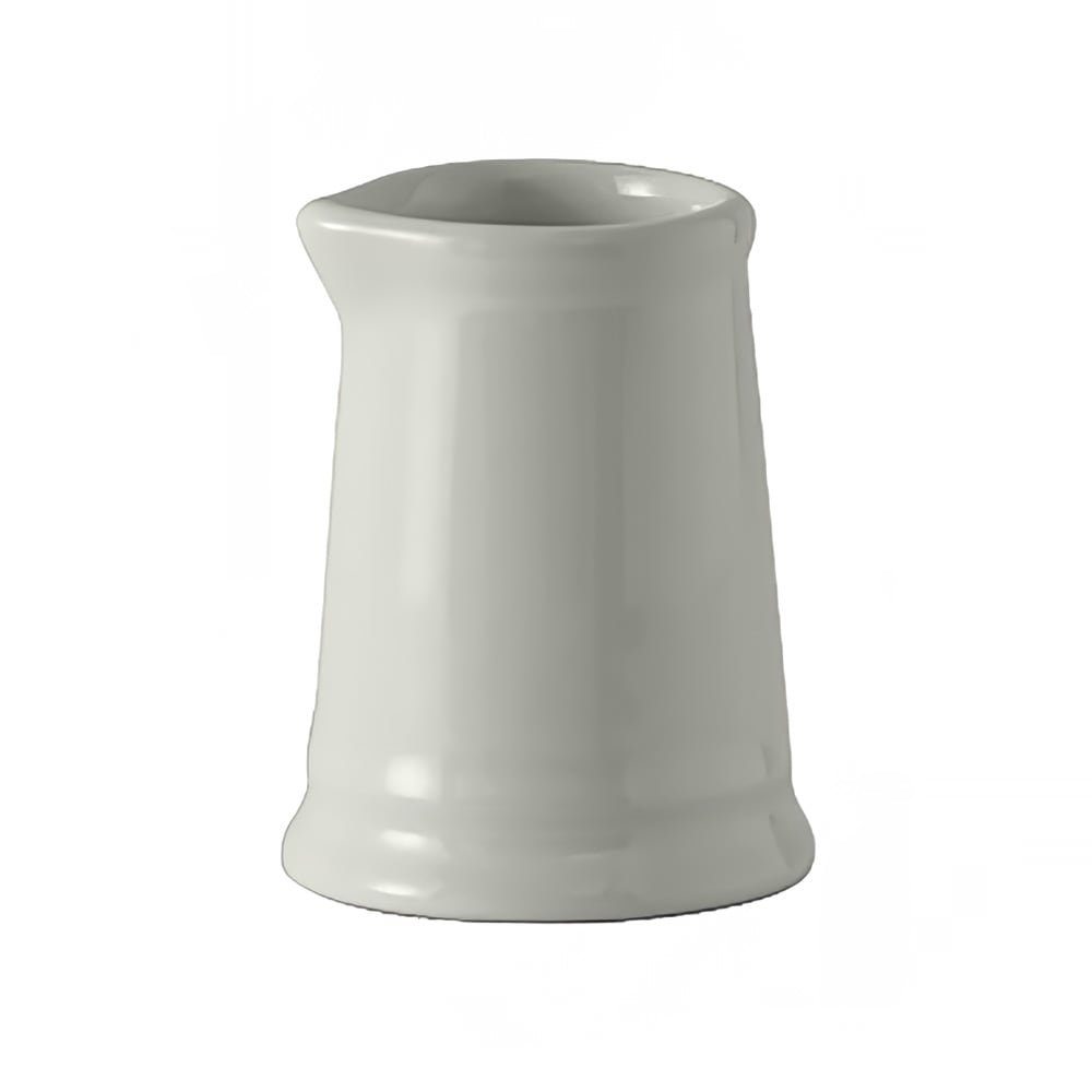 424-BWR0351 3 1/2 oz DuraTux® Creamer - Ceramic, White