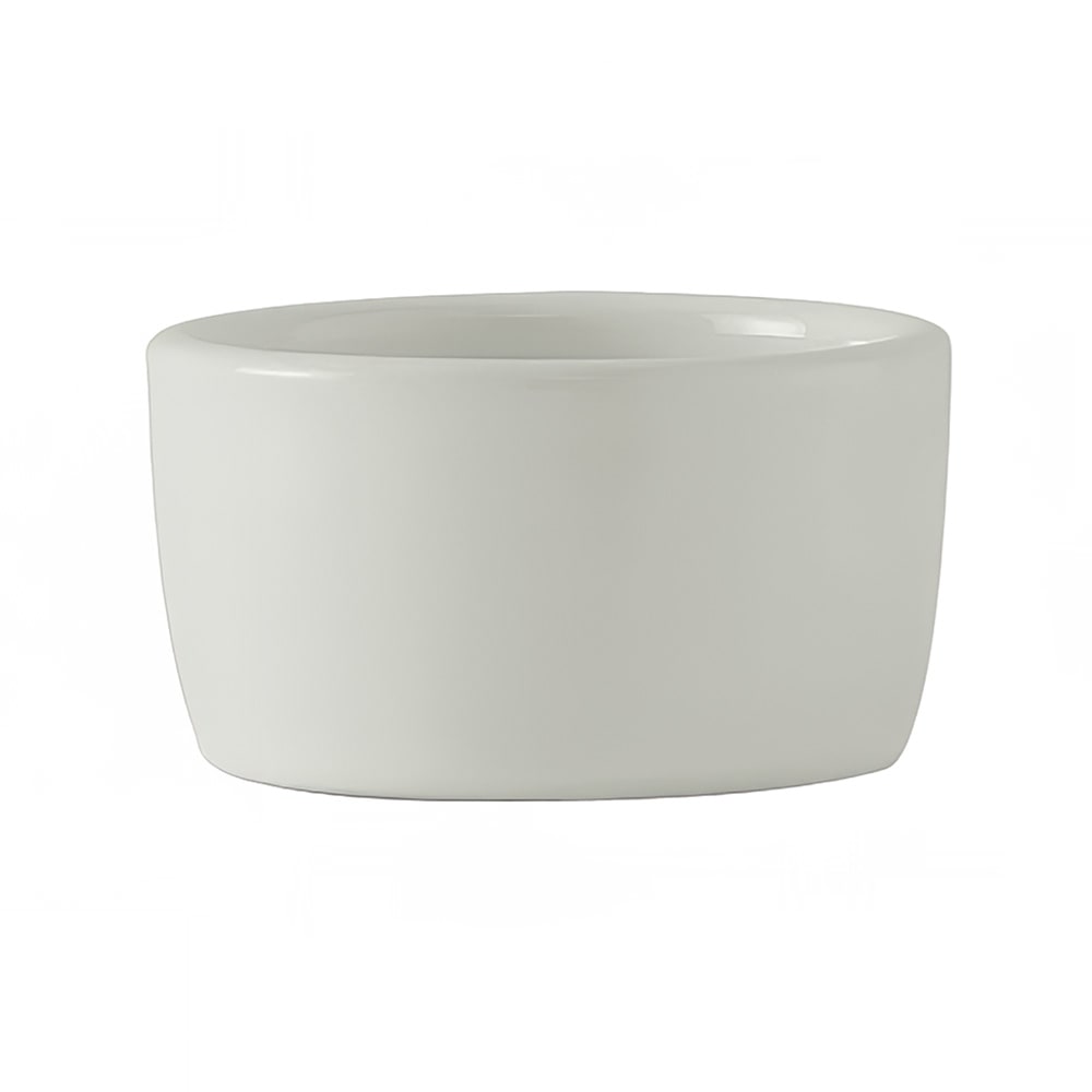 424-BPX0203 2 oz Pipkin Ramekin - Ceramic, Porcelain White