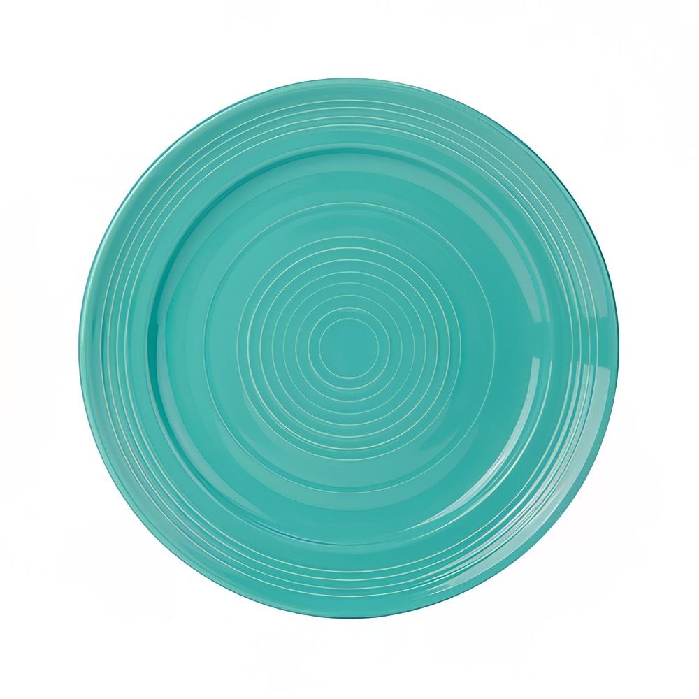424-CIA104 10 1/2" Round Plate - China, Island Blue