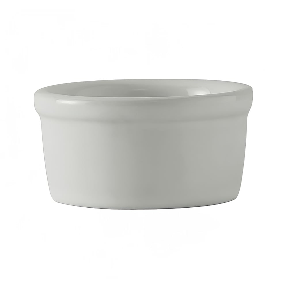 424-BWX035 3 1/2 oz Ramekin - Ceramic, White