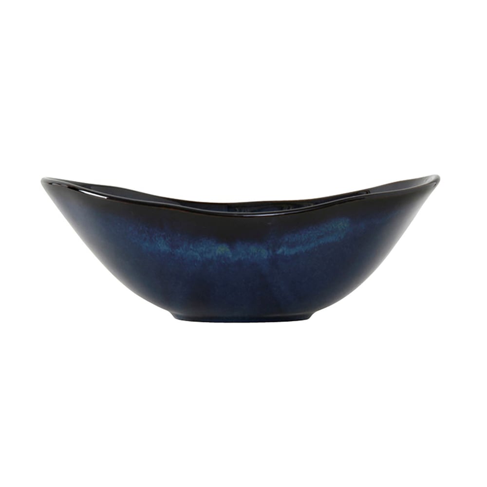 424-GAN403 20 oz Oblong Ceramic Capistrano Bowl - Night Sky