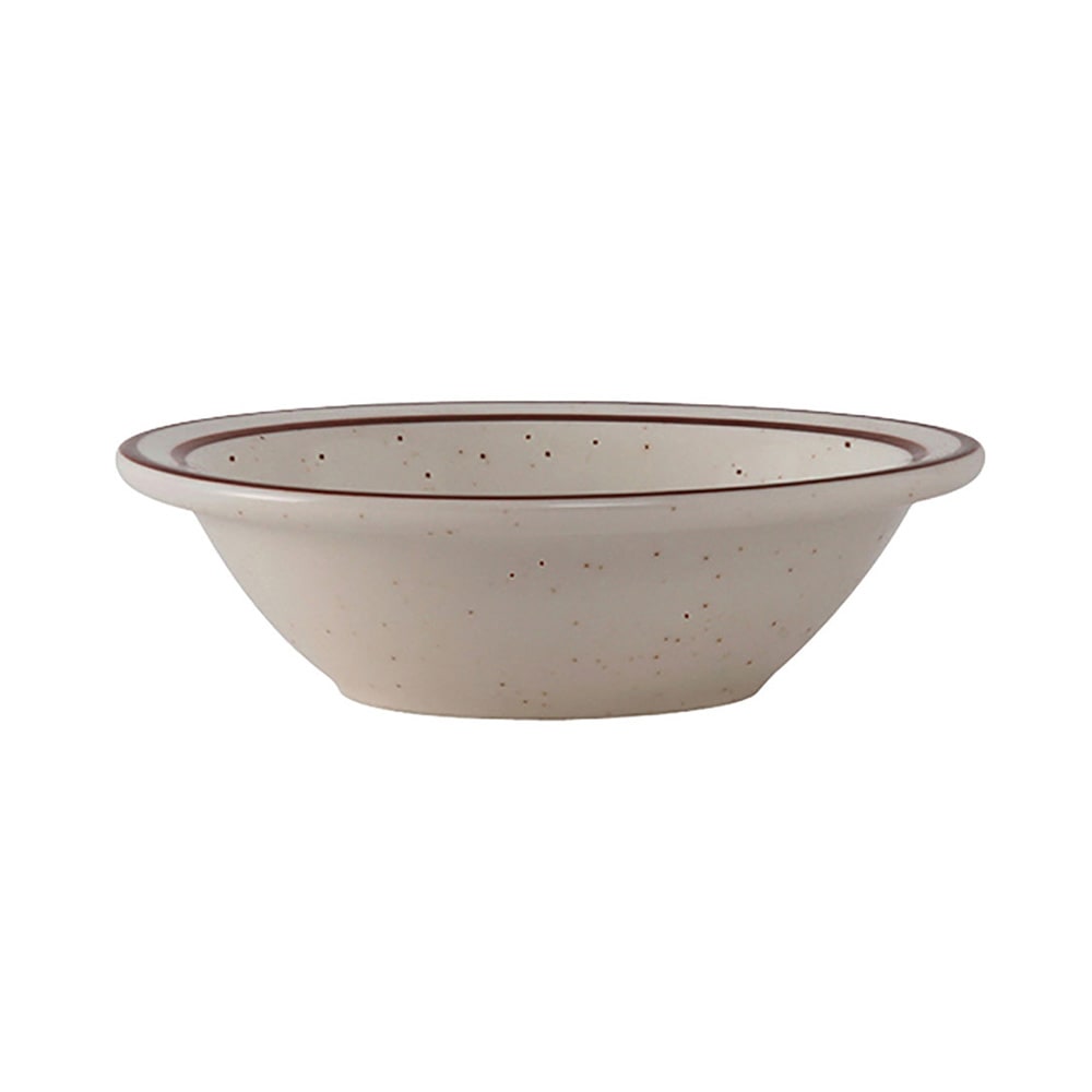 424-TBS011 3 1/2 oz Round Bahamas Fruit Dish - Ceramic, American White