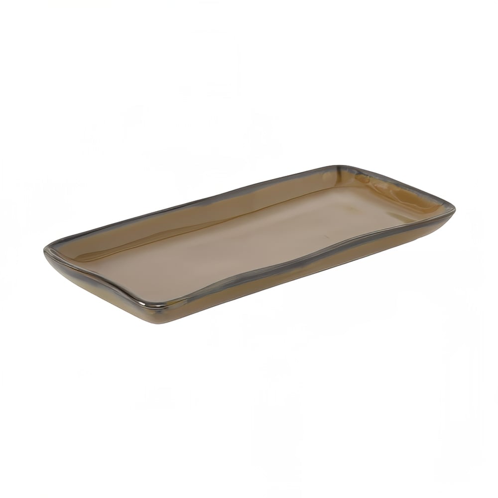 424-GAJ550 11 5/8" x 5 1/8" Rectangular Artisan Tray - Ceramic, Mojave