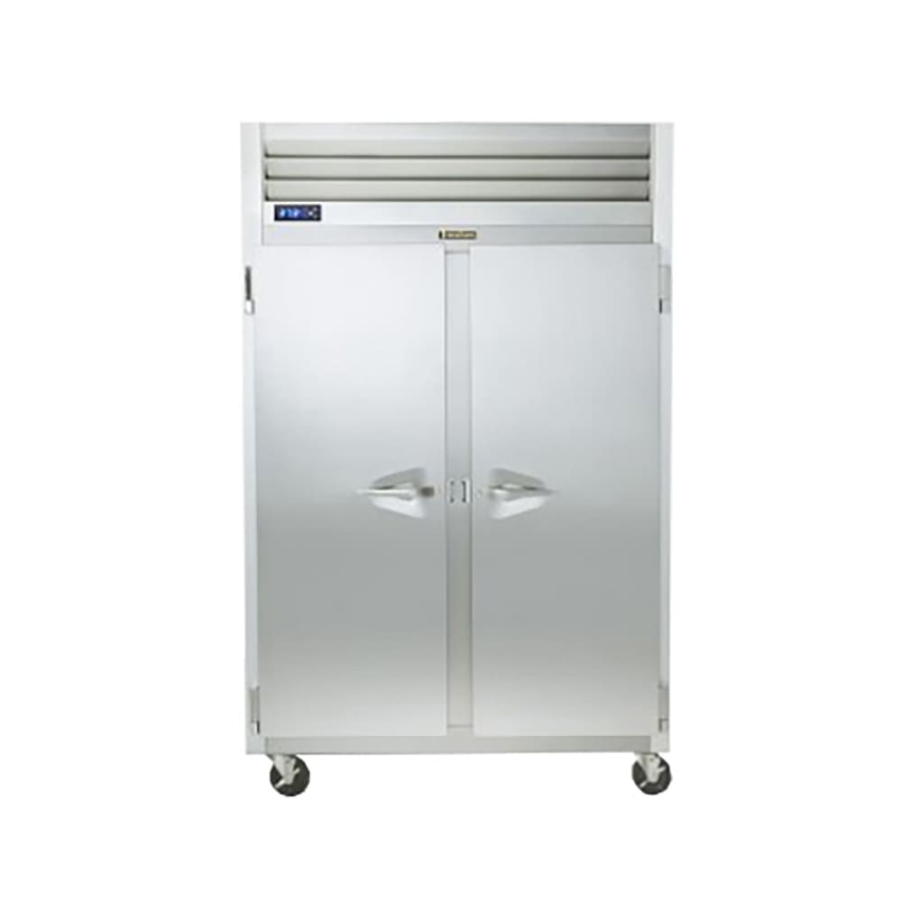 206-G20010032 52" Two Section Reach In Refrigerator, (2) Left/Right Hinge Solid Doors, 115v