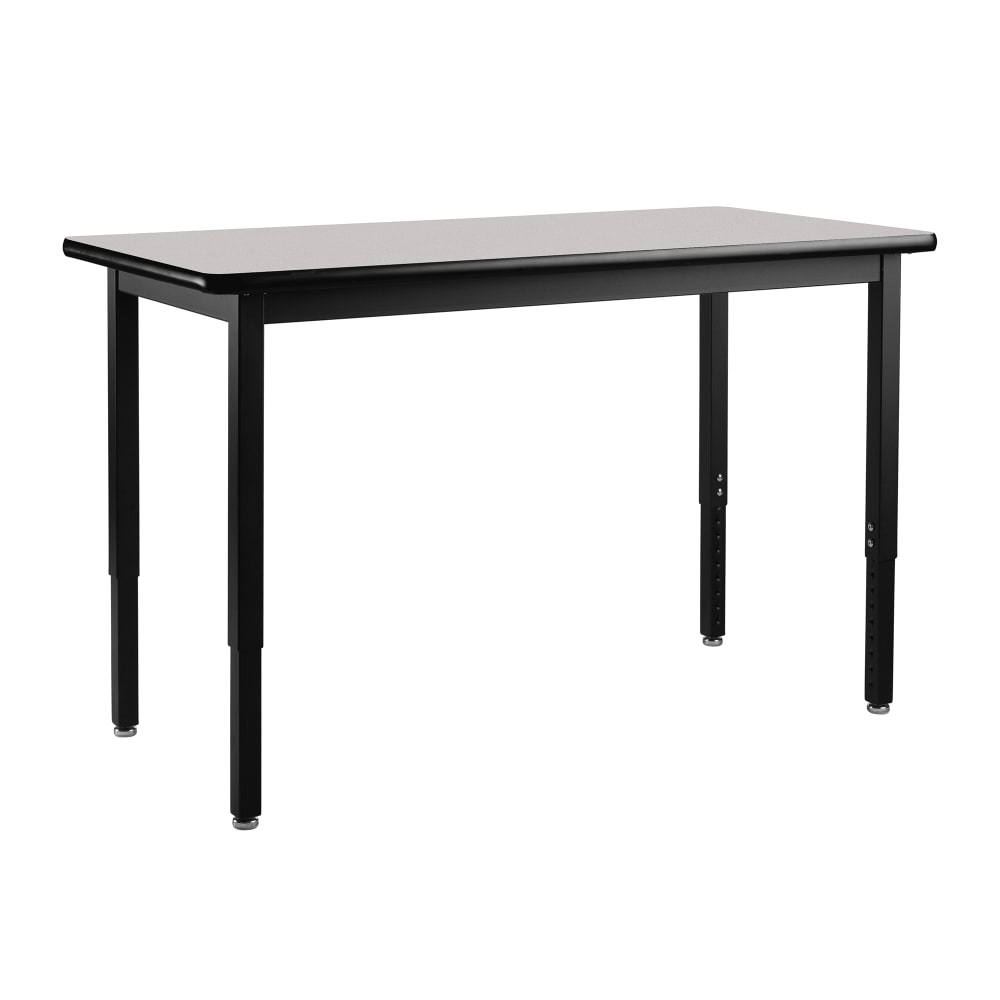 955-HDT33072HGY Rectangular Activity Table - 72"L x 30"W, Laminate Top, Grey Nebula