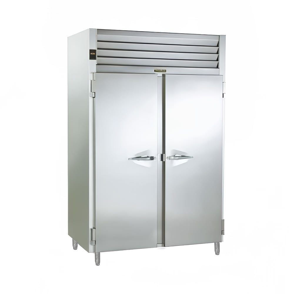 206-RL232NCOR01 52 1/8" Two Section Reach In Freezer, (2) Left/Right Hinge Solid Doors, 115v