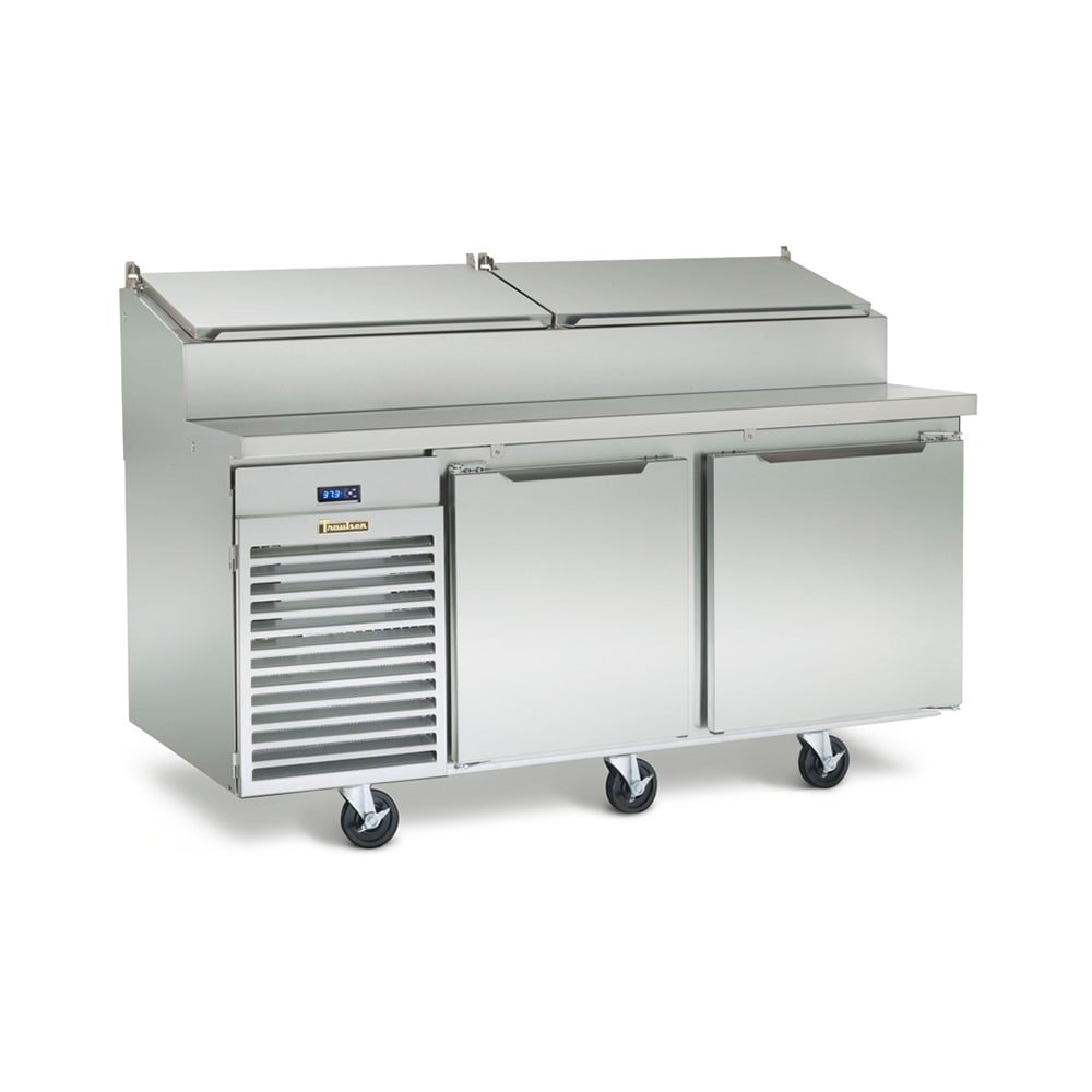 206-TS066HT 66" Spec-Line Sandwich/Salad Prep Table w/ Refrigerated Base, 115v