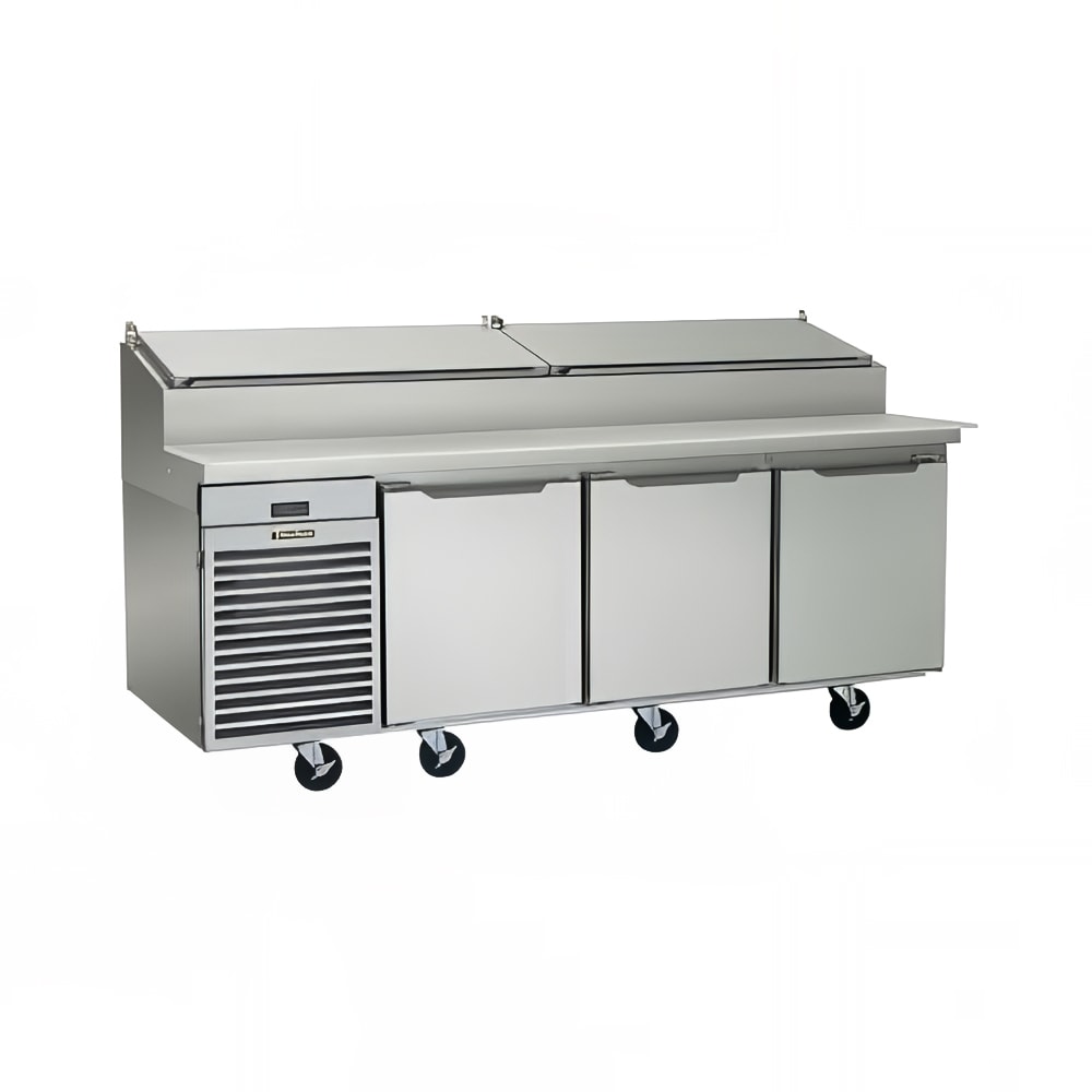 206-TS090HT 90" Spec-Line Sandwich/Salad Prep Table w/ Refrigerated Base, 115v