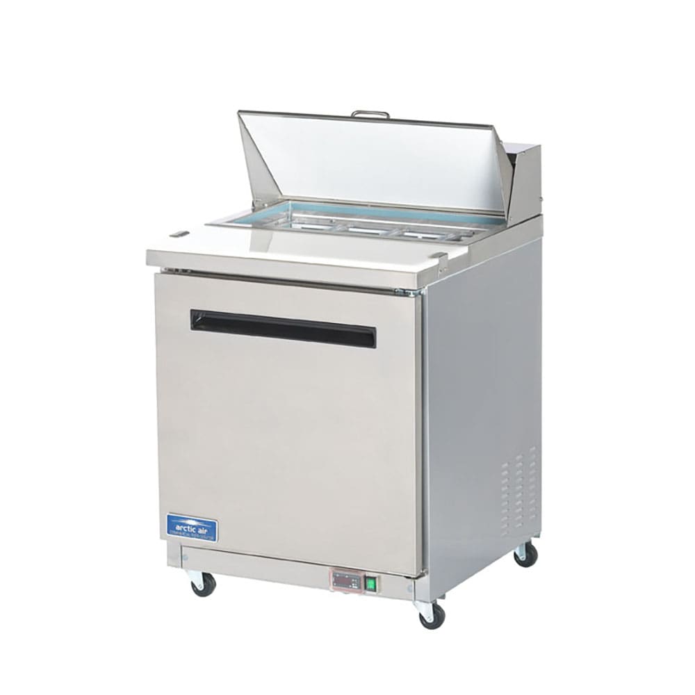 150-AMT28R 29" Mega Top Sandwich/Salad Prep Table w/ Refrigerated Base, 115v