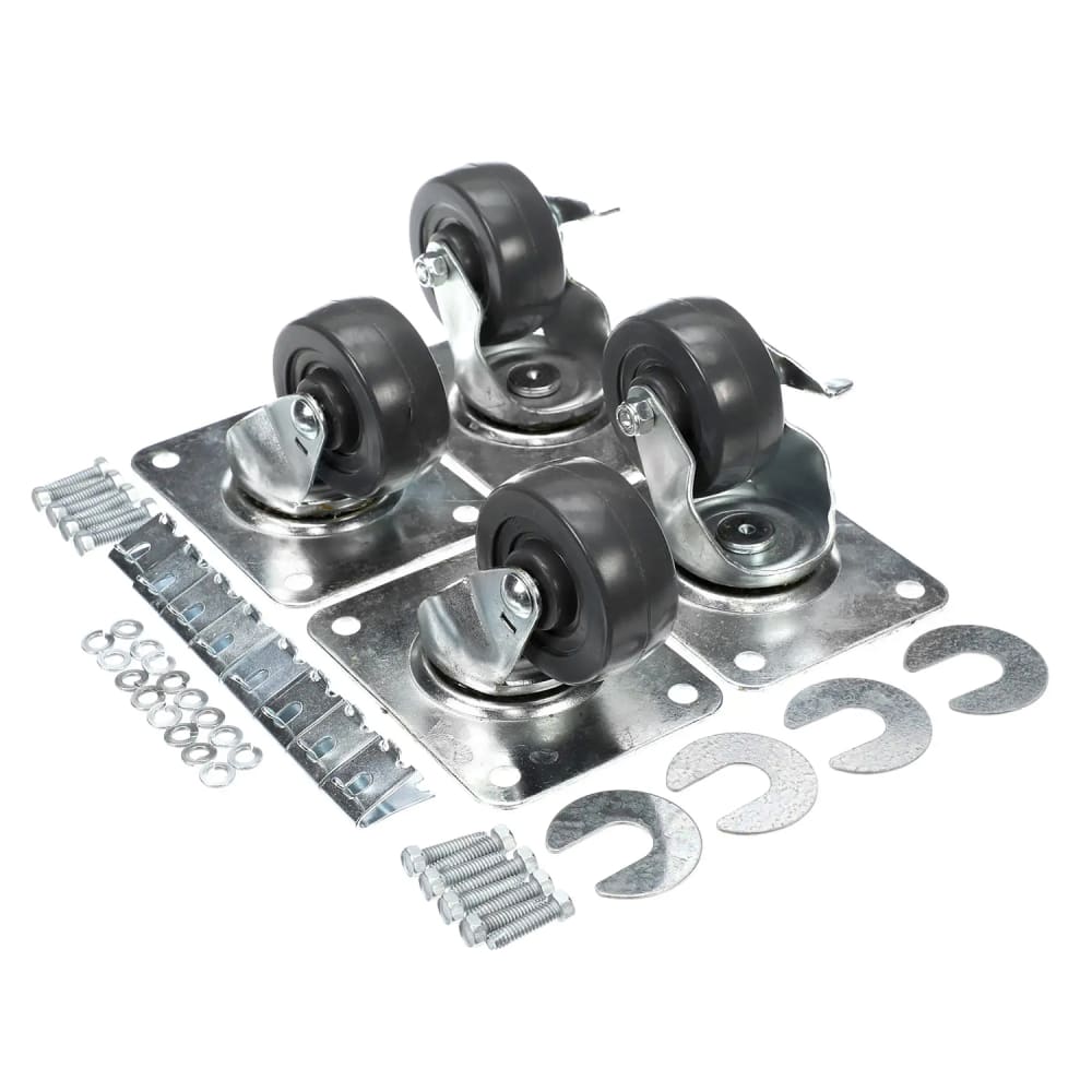 598-942288 (4) 3" Swivel Plate Casters
