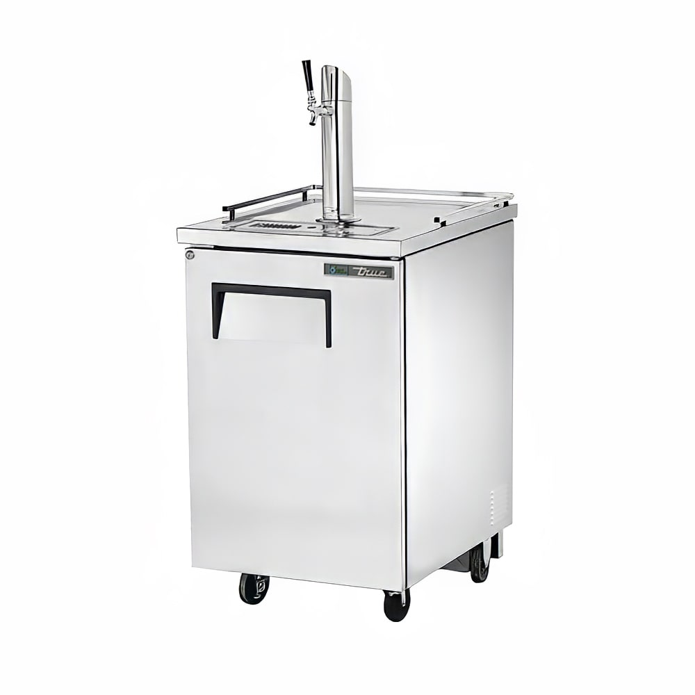 598-TDD1S 24" Kegerator Beer Dispenser w/ (1) Keg Capacity - (1) Column, Stainless, 115v