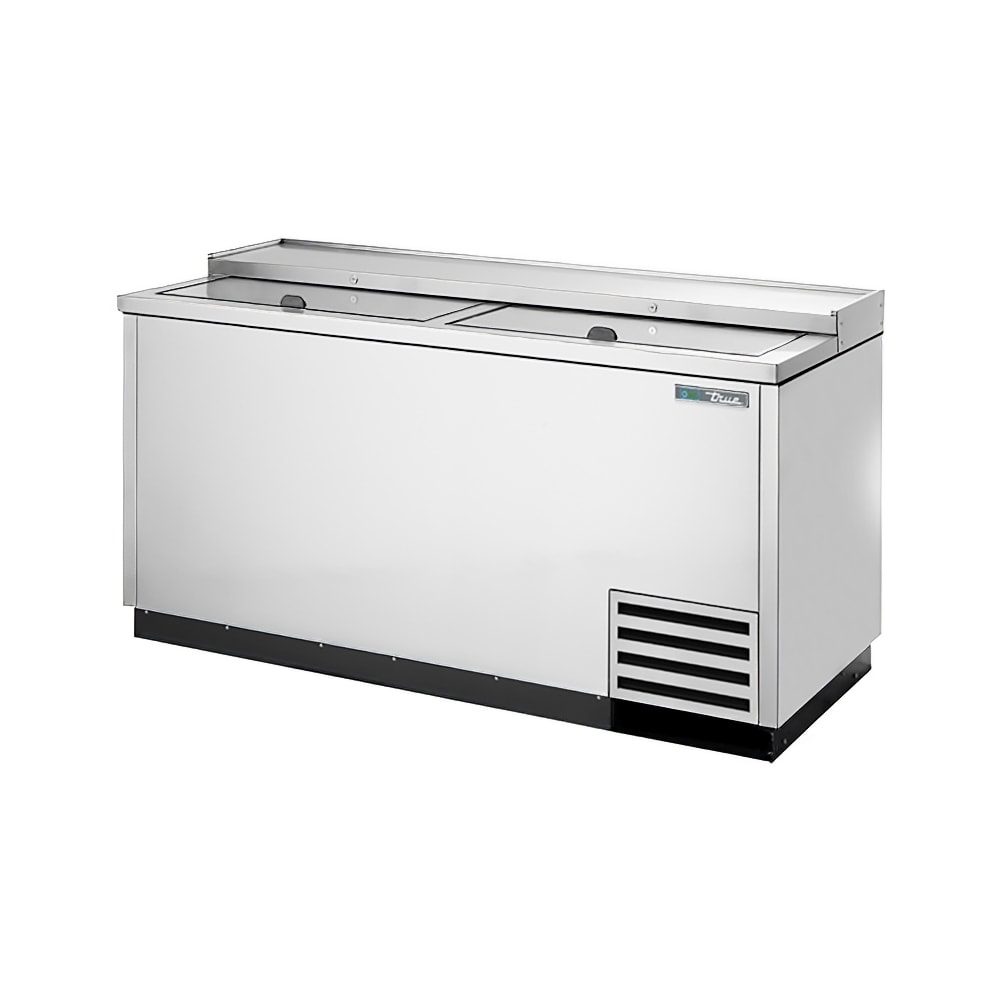 598-TD6524S 65" Forced Air Bottle Cooler - Holds (528) 12 oz Bottles, Lid Locks, 115v