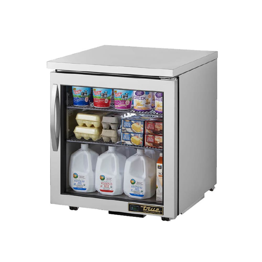 598-TUC27GLP 27" Undercounter Refrigerator w/ (1) Section & (1) Door, 115v