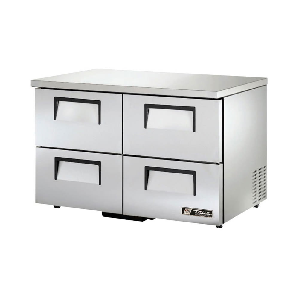 598-TUC48D4LP 48" W Undercounter Refrigerator w/ (2) Sections & (4) Drawers, 115v