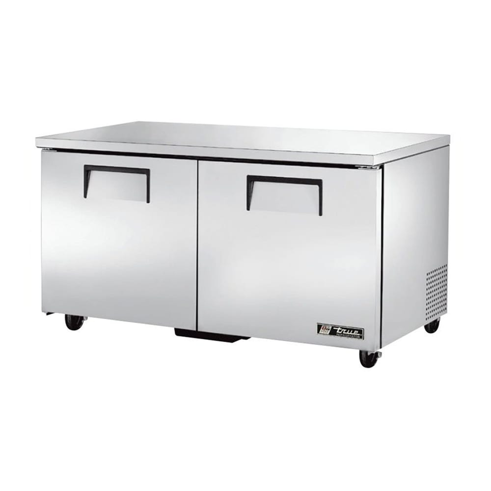 598-TUC60 60" W Undercounter Refrigerator w/ (2) Sections & (2) Doors, 115v