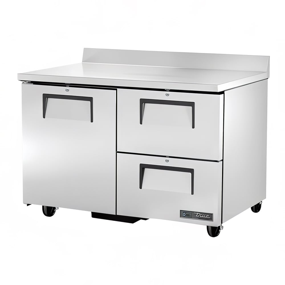 598-TWT48D2 48" Worktop Refrigerator w/ (2) Sections & (2) Drawers, 115v