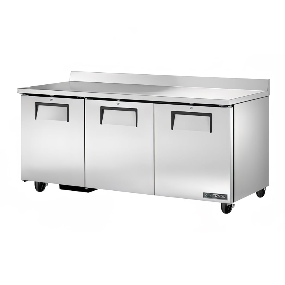 598-TWT72 72" Worktop Refrigerator w/ (3) Sections, 115v