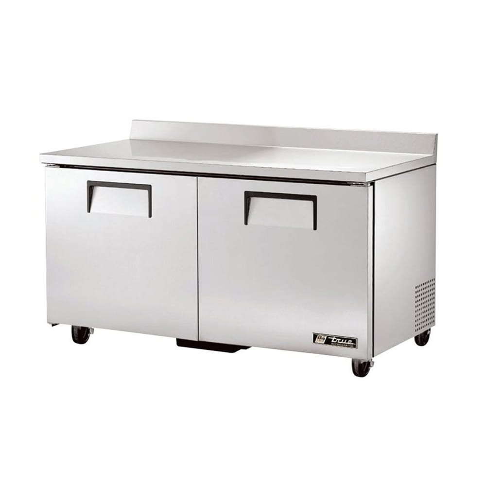 598-TWT60F 60 1/2" W Worktop Freezer w/ (2) Sections & (2) Doors, 115v