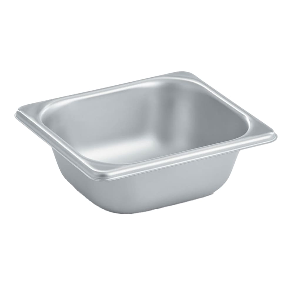 002-S06062 Sixth Size Steam Pan, Stainless
