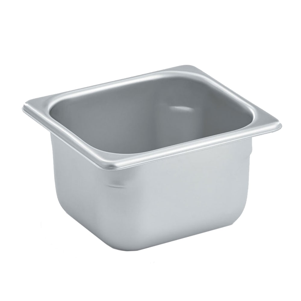 002-S06064 Sixth Size Steam Pan, Stainless