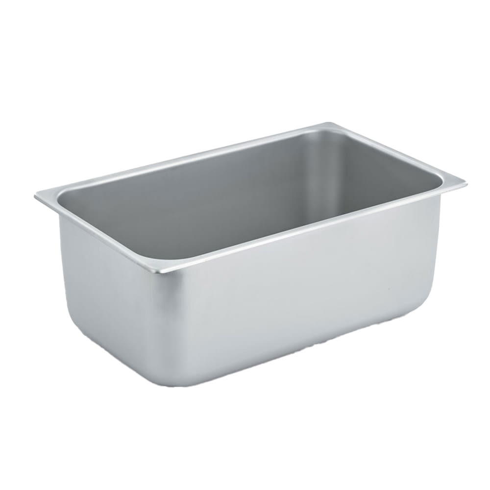 002-S2008D Full Size Steam Pan, Stainless