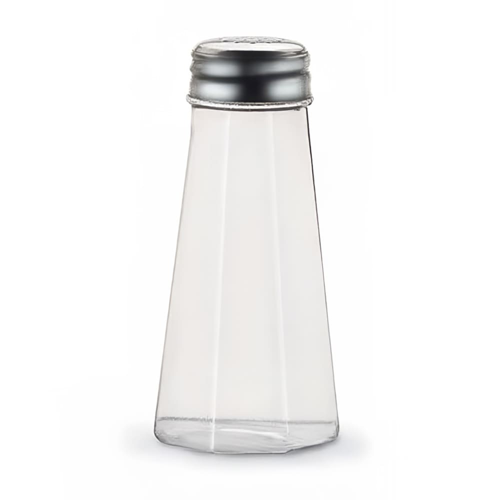 175-303LJ 3 oz Salt & Pepper Shaker Replacement Jar - Poly, Clear