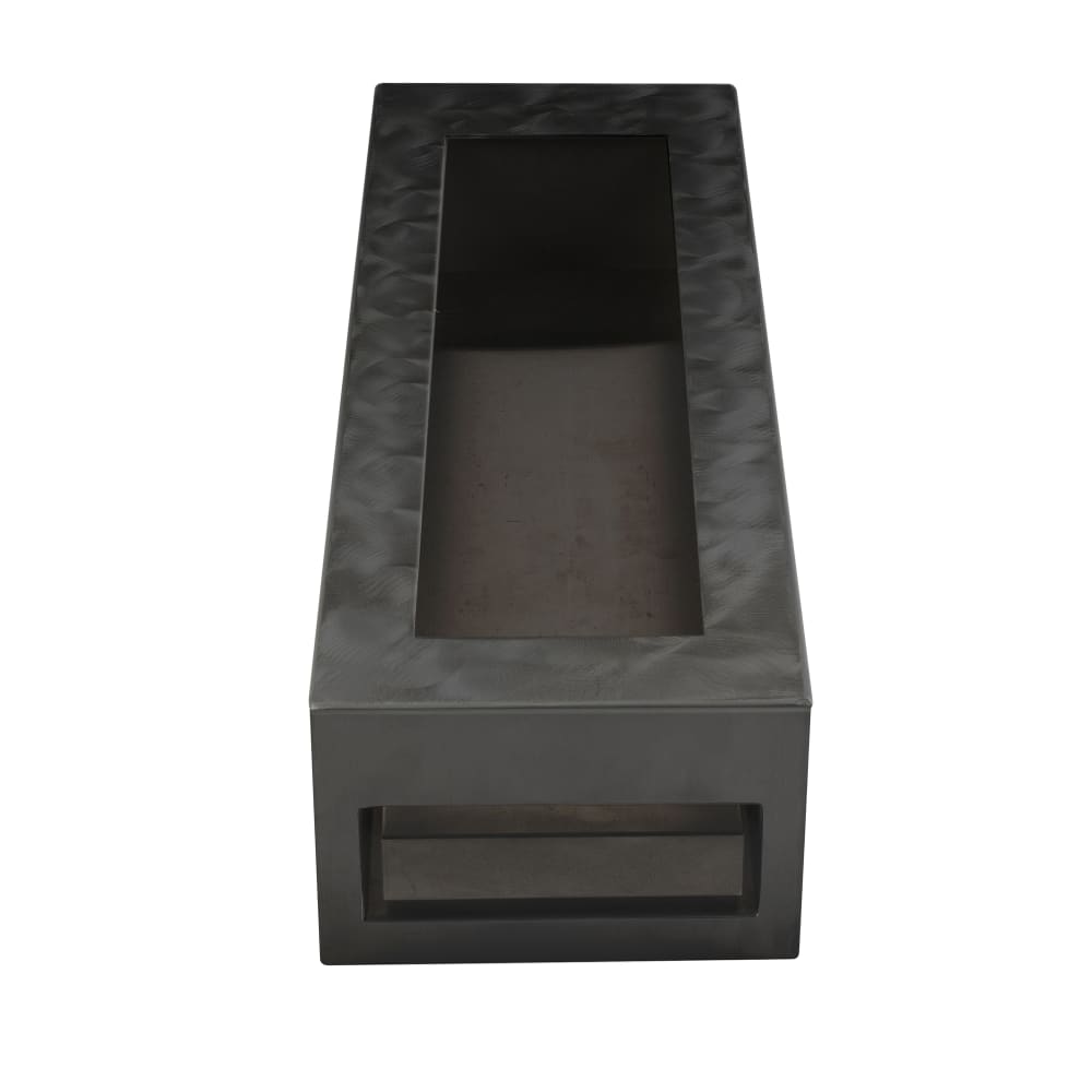229-CW40212RSATBK Half Long Cooling Station w/ (1) CW60103, Rectangular, Random Swirl Finish, Bla...