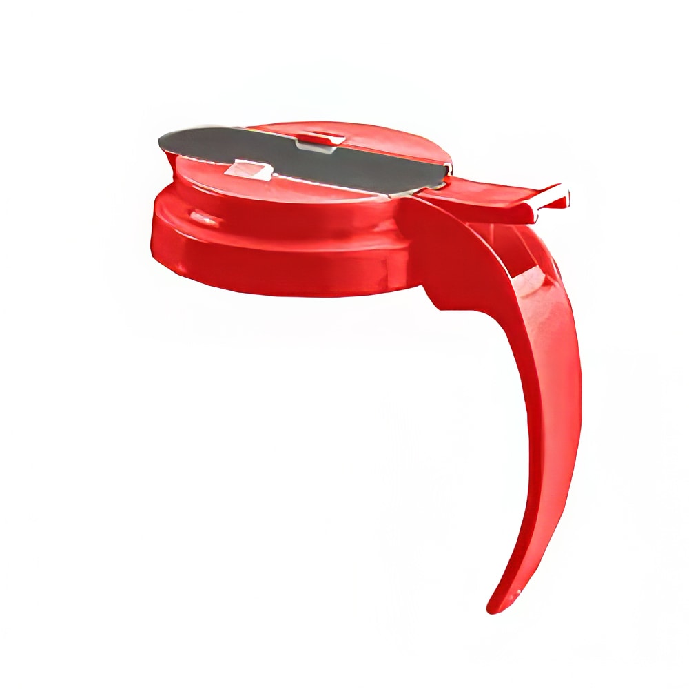 175-4748T02 48 oz Syrup Server Cap - Red
