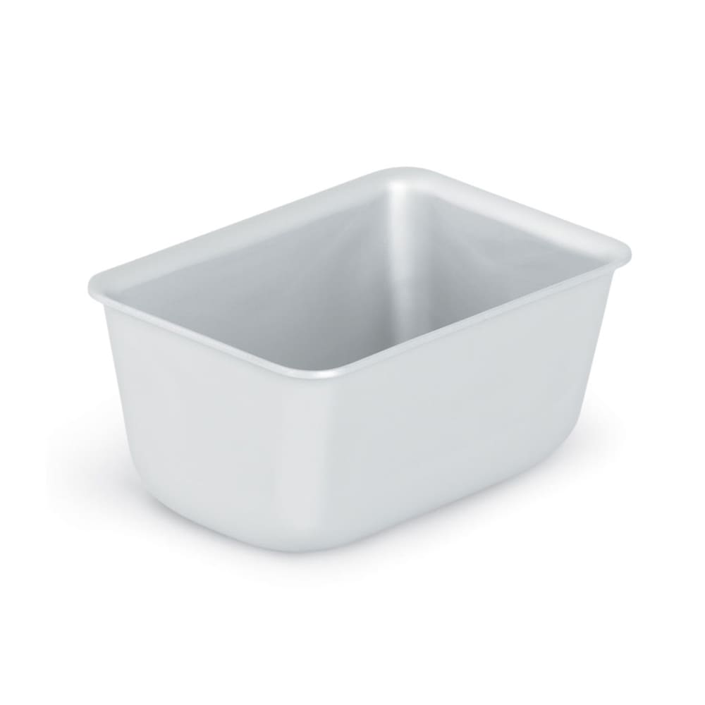 175-5431 1 lb Loaf Pan - 3 3/8x5x2 1/2" Aluminum