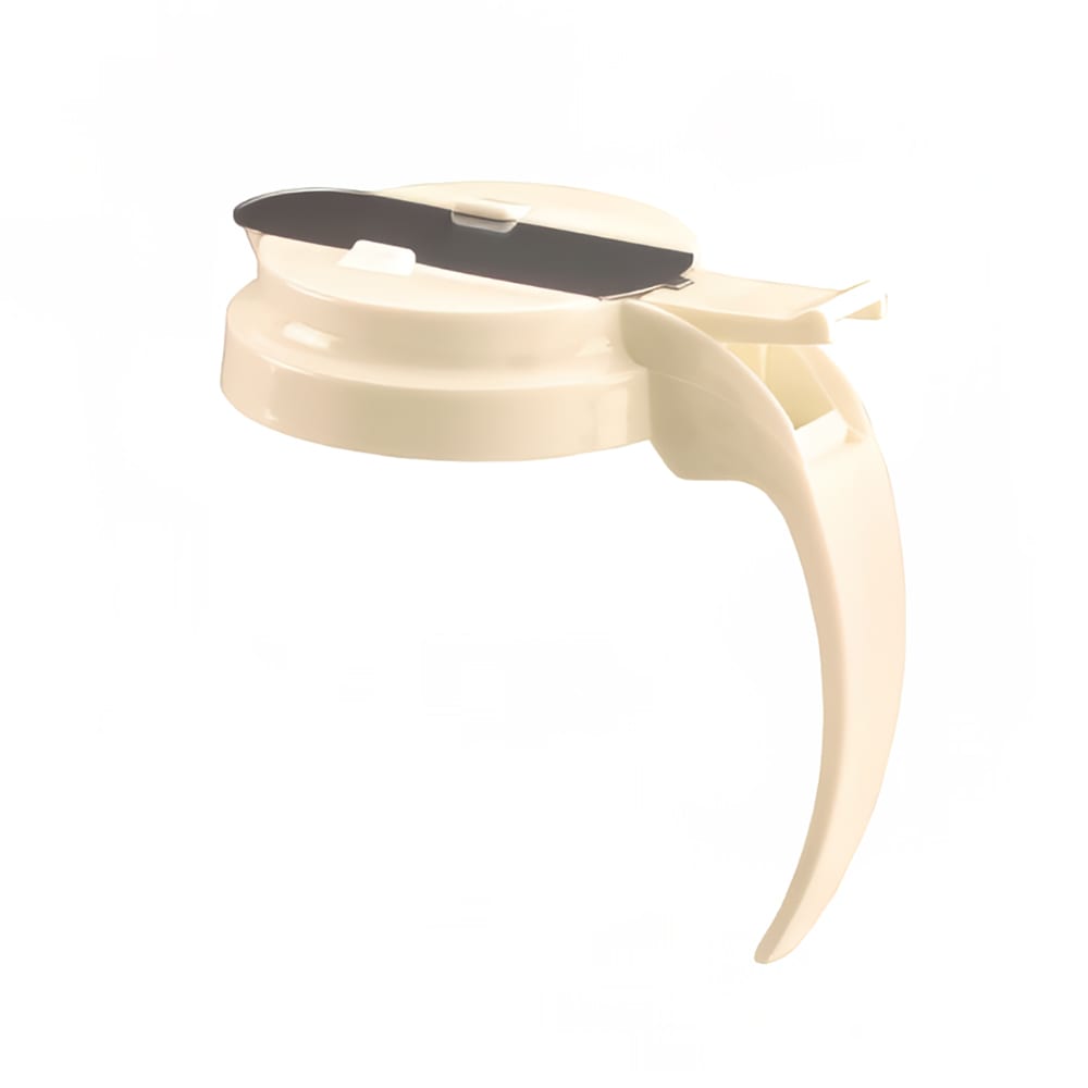 175-4748T18 48 oz Syrup Server Cap - Almond
