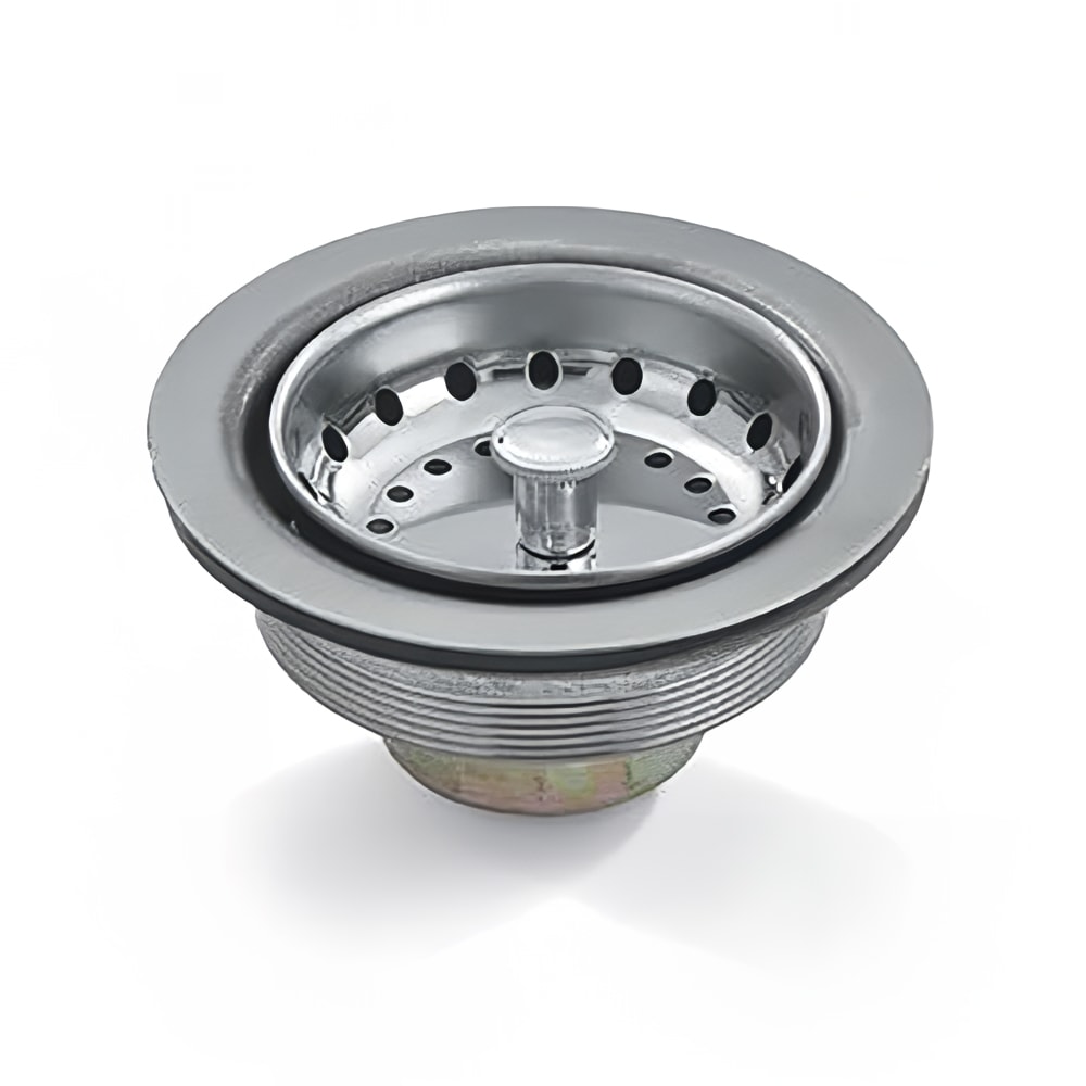175-7400P 3 1/2" Strainer for Drop In Sinks, Stainless Steel