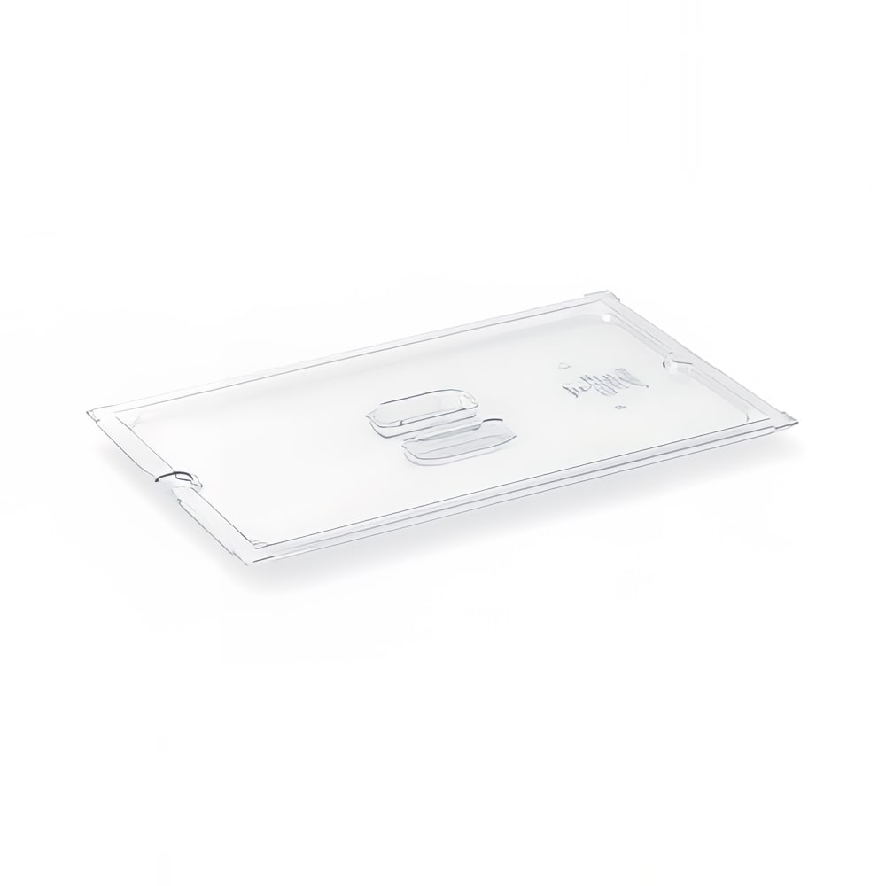 175-32300 1/3 Size Slotted Food Pan Cover - Clear