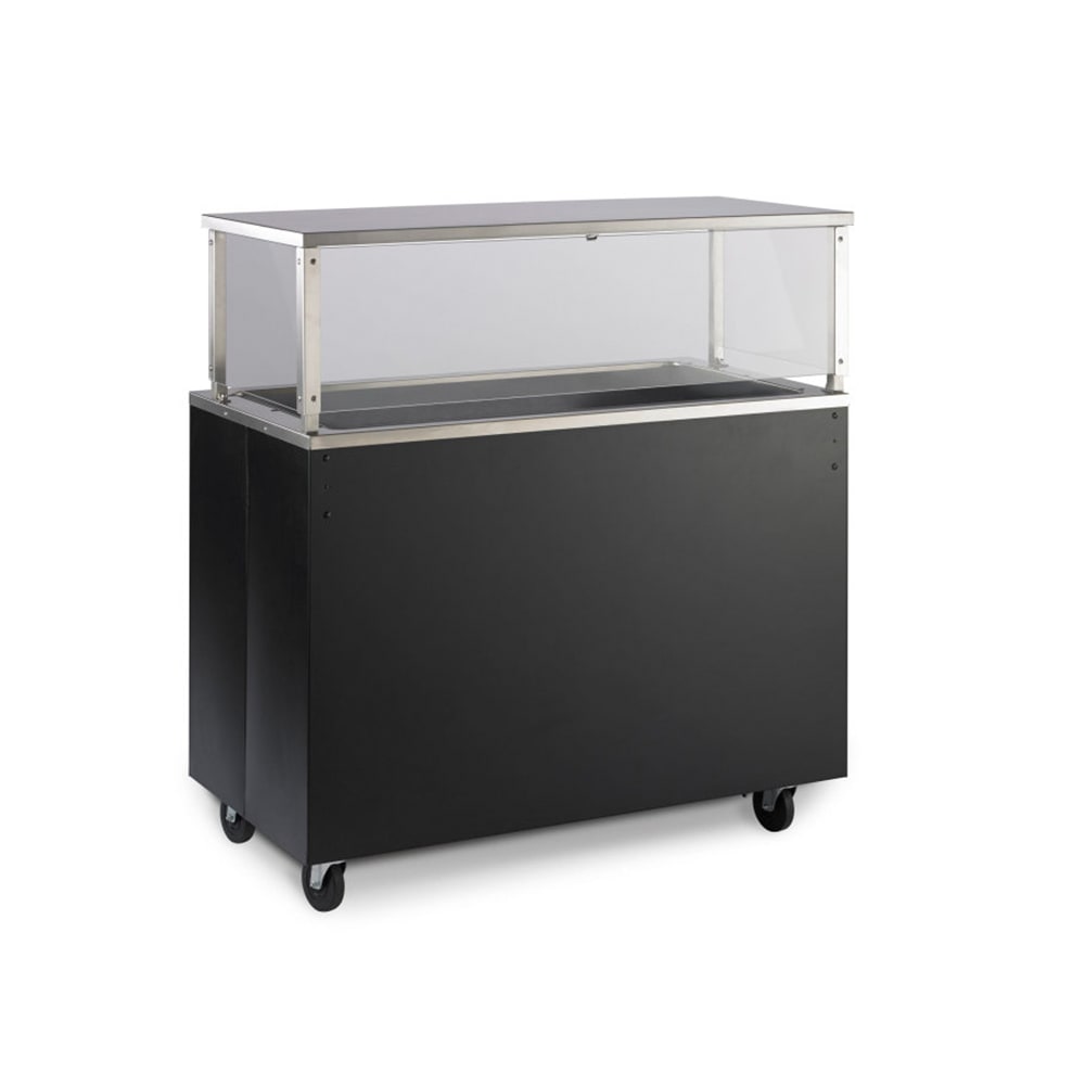 175-39736 60" Affordable Portable™ Cold Food Bar - (4) Pan Capacity, Floor Model, Granite